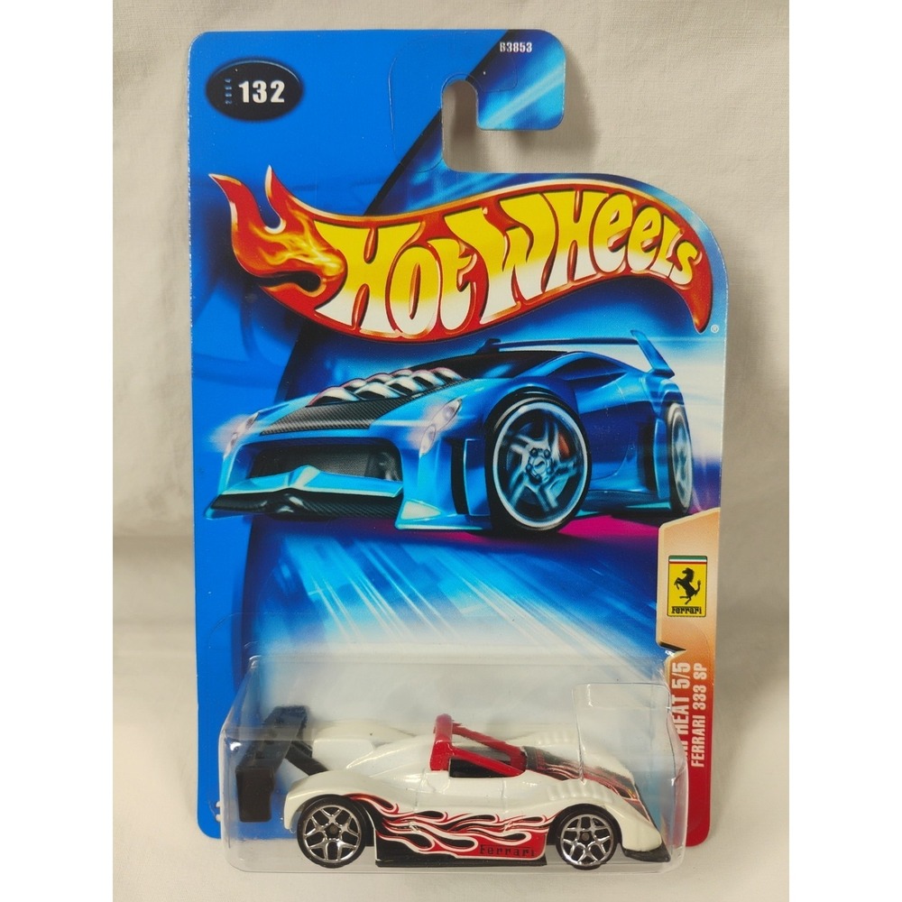 2004 Hot Wheels‎ #132 Ferrari Heat 5/5 Ferrari 333 SP